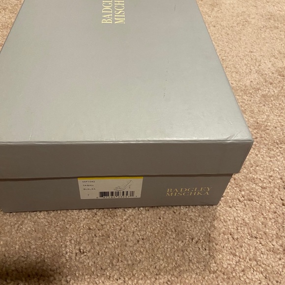 Badgley Mischka - Peep Toe Platform Heels - Picture 3 of 4